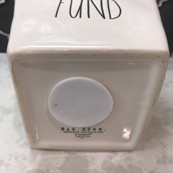 Rae Dunn TRAVEL FUND Bank - Picture 3 of 3